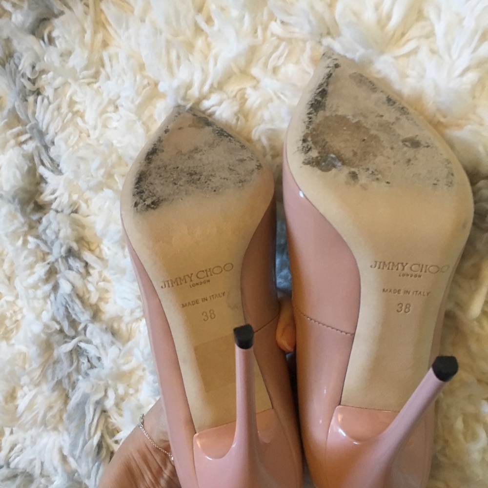 Jimmy Choo Anouk heels size 38 (7.5) - Picture 6 of 6